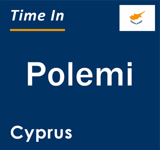 Current local time in Polemi, Cyprus