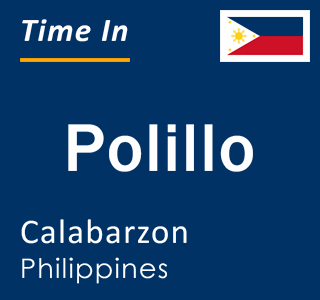 Current local time in Polillo, Calabarzon, Philippines