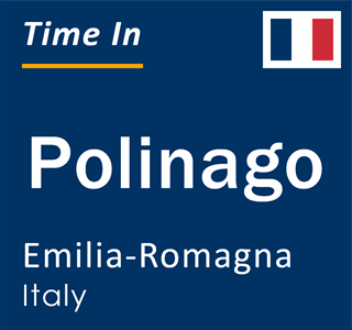 Current local time in Polinago, Emilia-Romagna, Italy