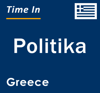 Current local time in Politika, Greece