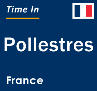 Current local time in Pollestres, France