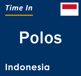 Current local time in Polos, Indonesia