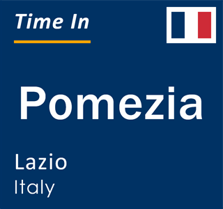 Current local time in Pomezia, Lazio, Italy