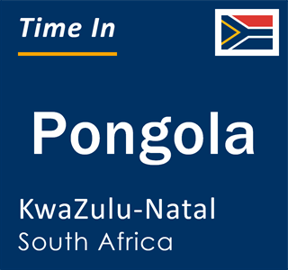 Current local time in Pongola, KwaZulu-Natal, South Africa
