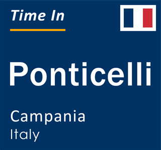 Current local time in Ponticelli, Campania, Italy