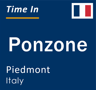 Current local time in Ponzone, Piedmont, Italy