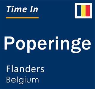Current local time in Poperinge, Flanders, Belgium