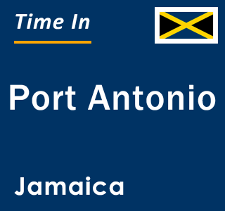 Current local time in Port Antonio, Jamaica