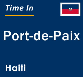 Current time in Port-de-Paix, Haiti