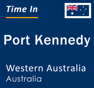 Current local time in Port Kennedy, Western Australia, Australia
