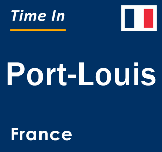 Current local time in Port-Louis, France