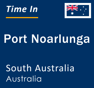 Current local time in Port Noarlunga, South Australia, Australia