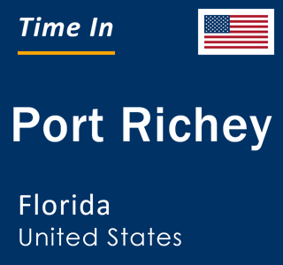 Current local time in Port Richey, Florida, United States