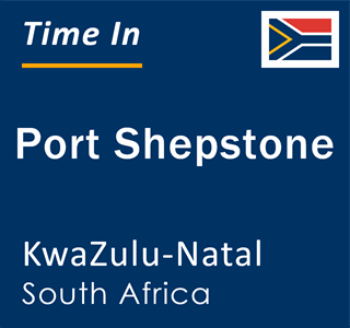 Current local time in Port Shepstone, KwaZulu-Natal, South Africa