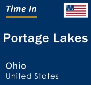 Current local time in Portage Lakes, Ohio, United States