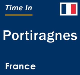 Current local time in Portiragnes, France