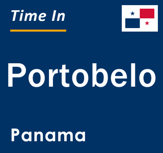 Current local time in Portobelo, Panama