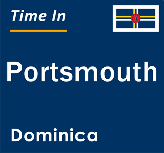 Current local time in Portsmouth, Dominica