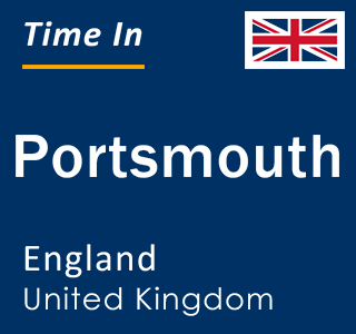 Current local time in Portsmouth, England, United Kingdom