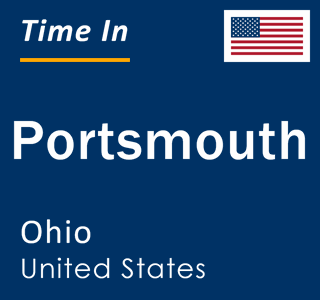 Current local time in Portsmouth, Ohio, United States