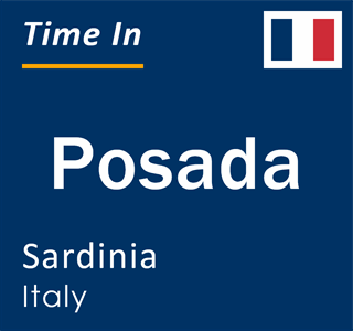 Current local time in Posada, Sardinia, Italy