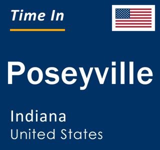 Current local time in Poseyville, Indiana, United States