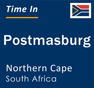 Current time in Postmasburg, Northern Cape, South Africa