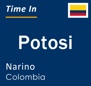 Current local time in Potosi, Narino, Colombia