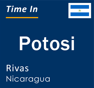 Current local time in Potosi, Rivas, Nicaragua