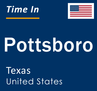 Current local time in Pottsboro, Texas, United States