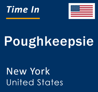 Current local time in Poughkeepsie, New York, United States