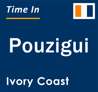 Current local time in Pouzigui, Ivory Coast