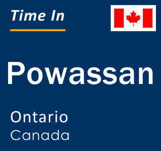 Current local time in Powassan, Ontario, Canada