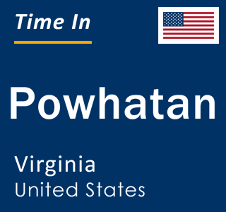 Current local time in Powhatan, Virginia, United States