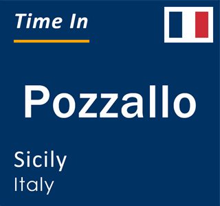 Current local time in Pozzallo, Sicily, Italy