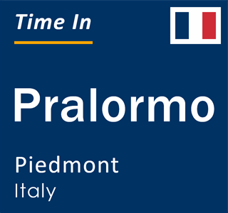 Current local time in Pralormo, Piedmont, Italy