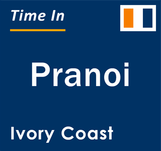 Current local time in Pranoi, Ivory Coast