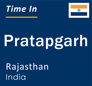 Current local time in Pratapgarh, Rajasthan, India