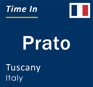 Current local time in Prato, Tuscany, Italy