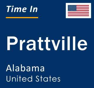 Current local time in Prattville, Alabama, United States