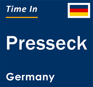 Current local time in Presseck, Germany