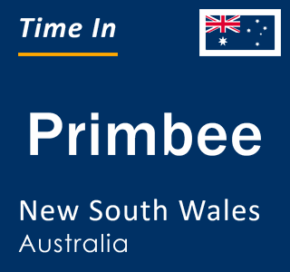 Current local time in Primbee, New South Wales, Australia