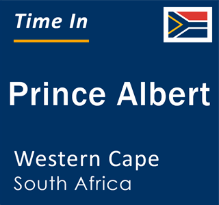 Current local time in Prince Albert, Western Cape, South Africa