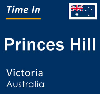 Current local time in Princes Hill, Victoria, Australia