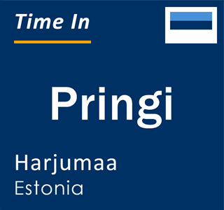 Current local time in Pringi, Harjumaa, Estonia