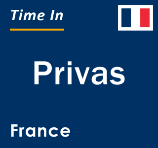 Current local time in Privas, France