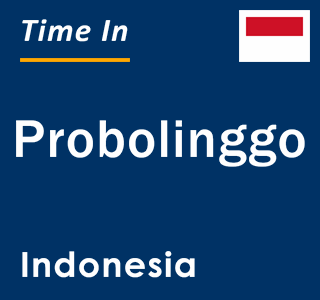 Current local time in Probolinggo, Indonesia