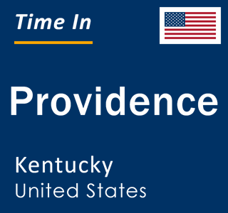 Current local time in Providence, Kentucky, United States
