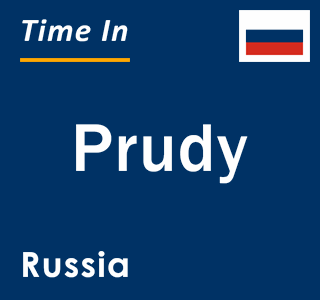 Current local time in Prudy, Russia