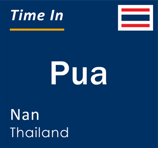 Current local time in Pua, Nan, Thailand